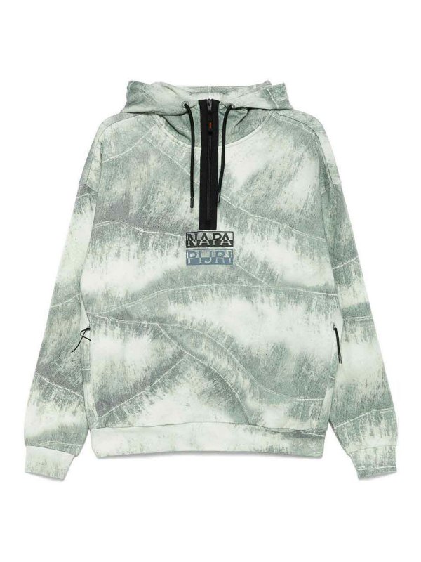 NAPAPIJRI: スウェット＆セーター - スウェットシャツ/セーター - 緑