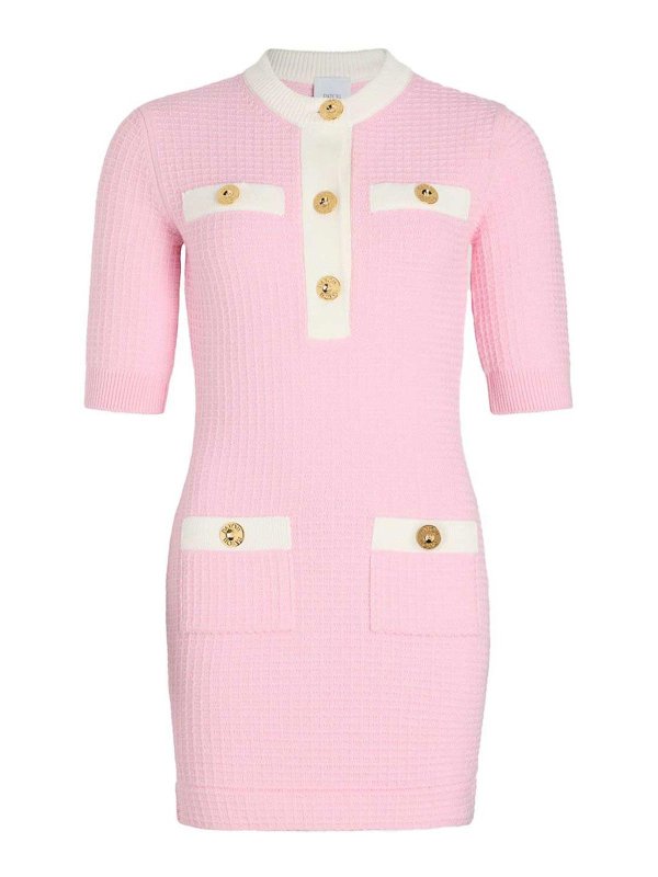 PATOU: ショートドレス - ショートドレス - ヌードカラー