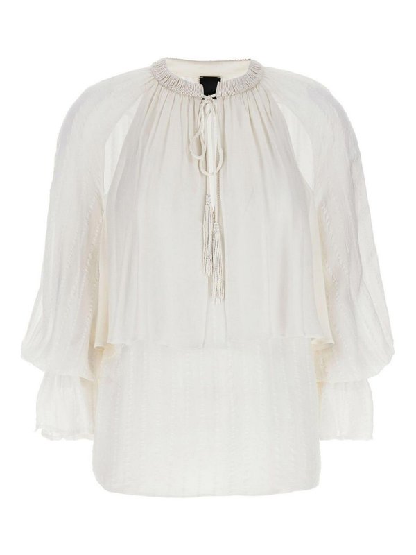Pinko: Blusas - Blusa - Blanco