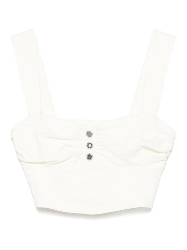 Pinko: Tops & Débardeurs - Top - Blanc