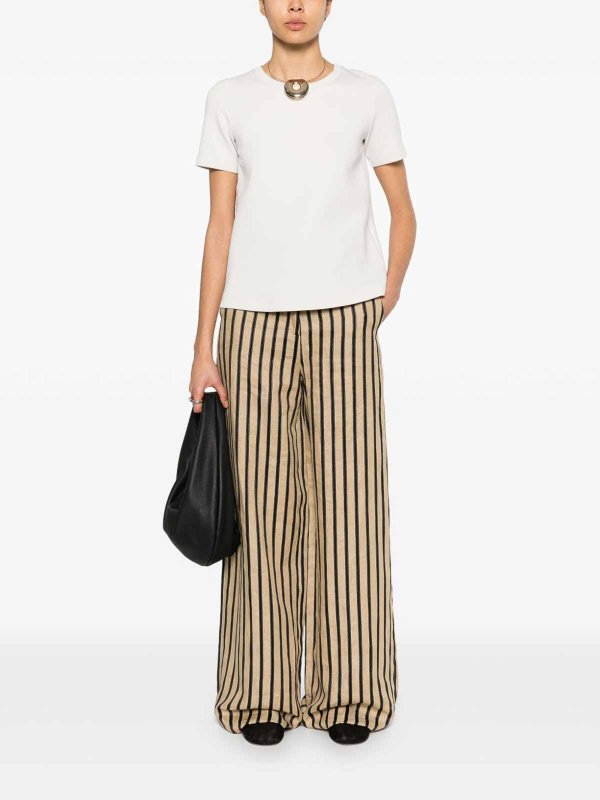 The Best Shops S MAX MARA: T-shirts - T-Shirt - Weiß