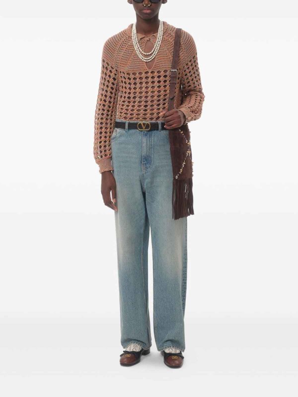 VALENTINO GARAVANI: bootcut jeans online - Straight-Leg Jeans