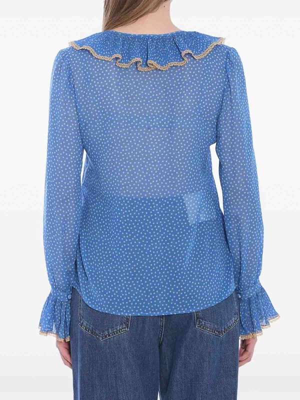 The Best Shops VALENTINO GARAVANI: Blusas - Blusa - Azul