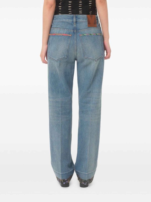 VALENTINO GARAVANI: Bootcut online - Bootcut Jeans - Denim