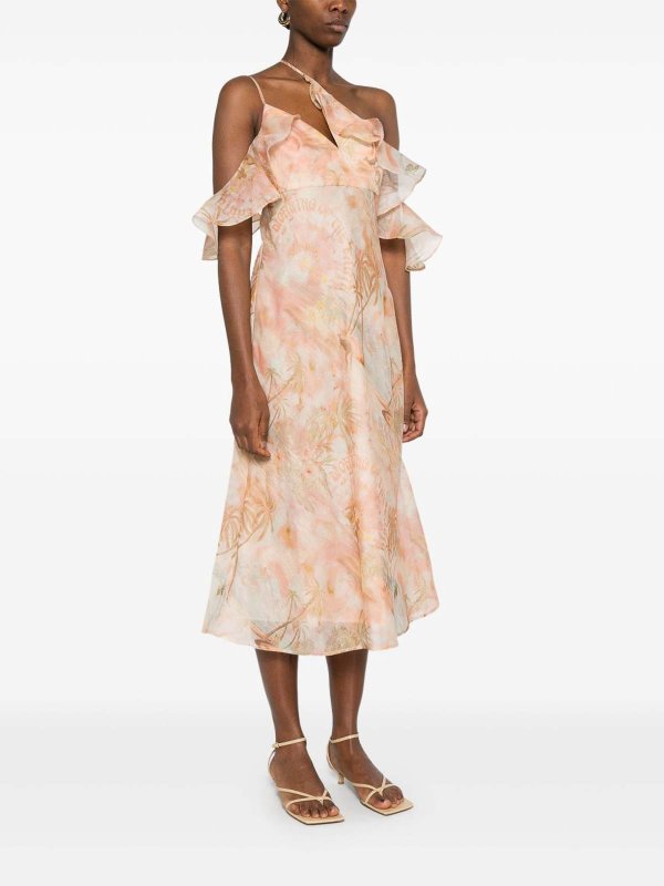 ZIMMERMANN buy online Maxikleid - Hellbeige