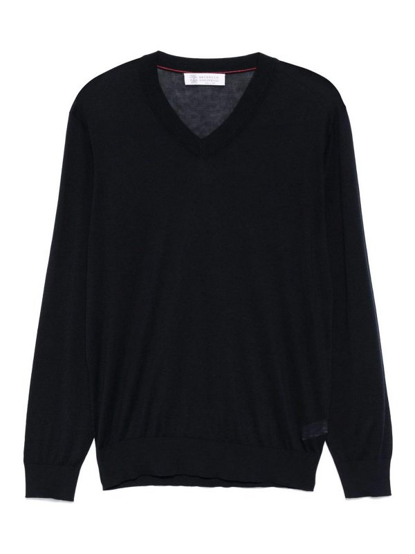 BRUNELLO CUCINELLI: Sweatshirts & Sweaters - V-Neck Sweatshirt