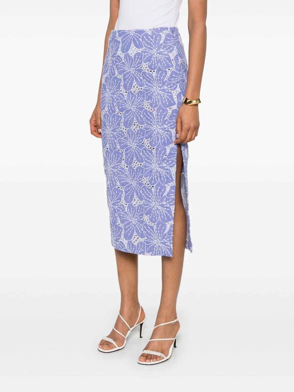 GENNY buy online Jupe Midi - Bleu