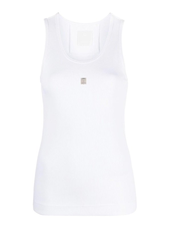 GIVENCHY: Tops und Tank Tops - Top - Weiß