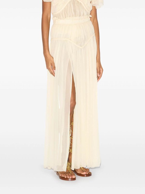 ISABEL MARANT: Knielange und Midi Röcke online - Midirock - Beige