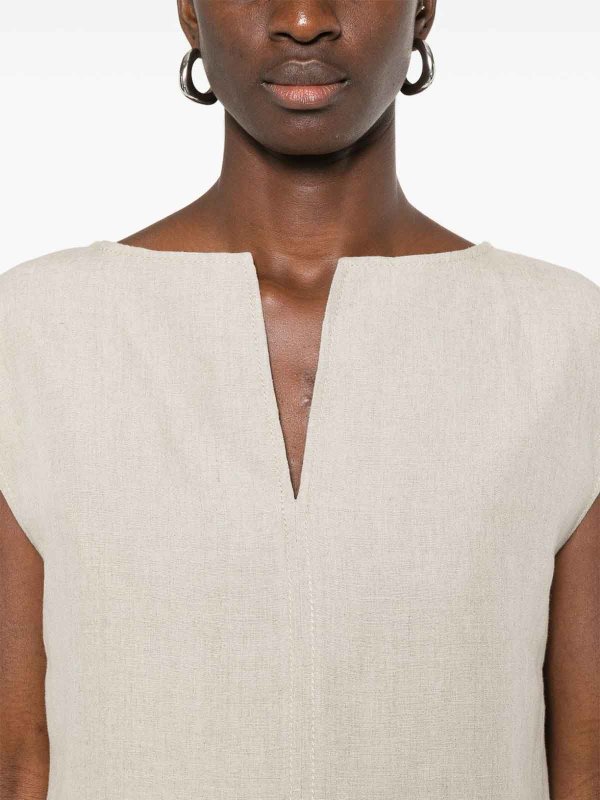 Max Mara: Tops und Tank Tops online - Top - Beige