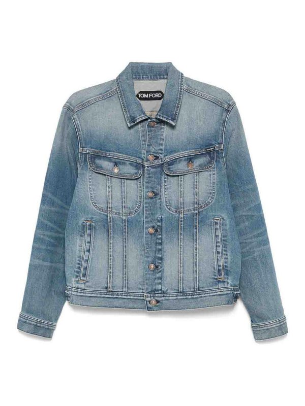 TOM FORD: Blazer - Blazer - Denim