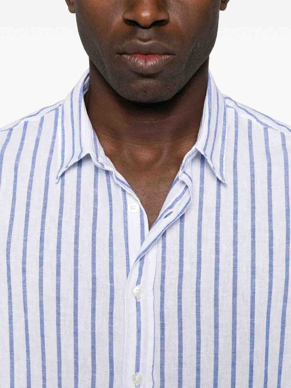 シャツ - 白 shop online: WOOLRICH