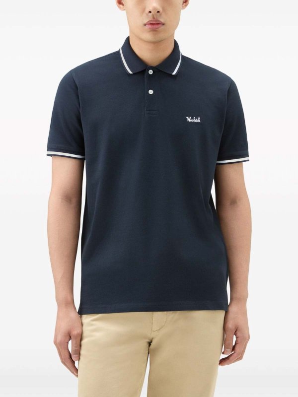 The Best Shops WOOLRICH: polo shirts - Monterey Cotton Polo Shirt