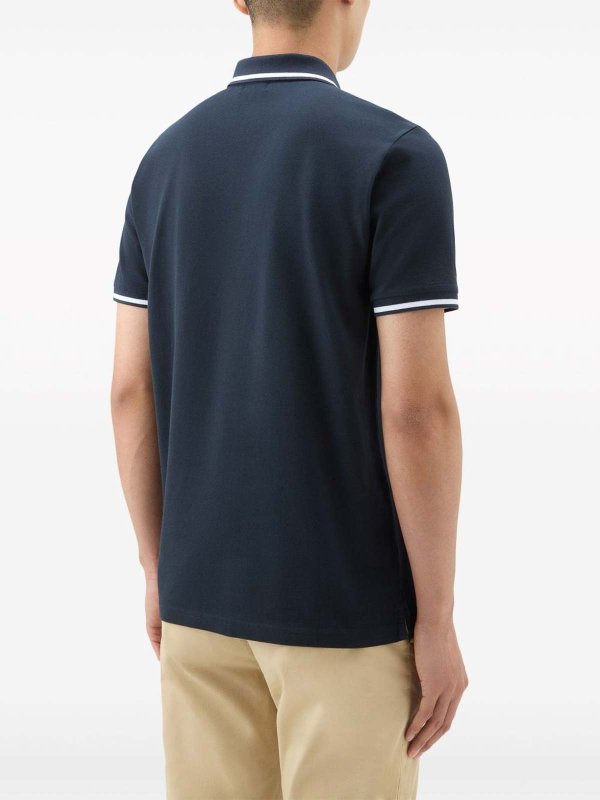 Monterey Cotton Polo Shirt shop online: WOOLRICH