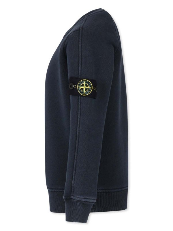 Stone Island Junior: Sudaderas y suéteres online - Sudadera - Azul