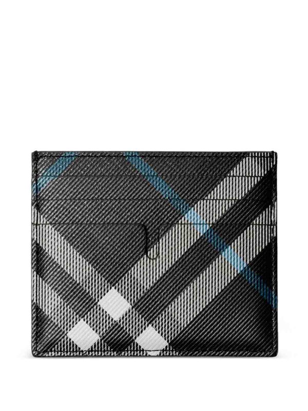 BURBERRY: wallets & purses online - Checked Cardholder