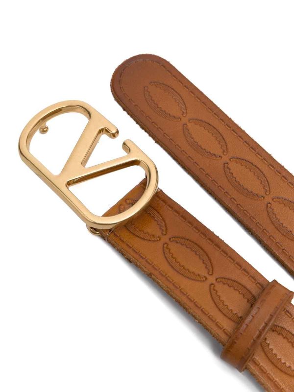 VALENTINO GARAVANI: cinture online - Vlogo Signature Belt