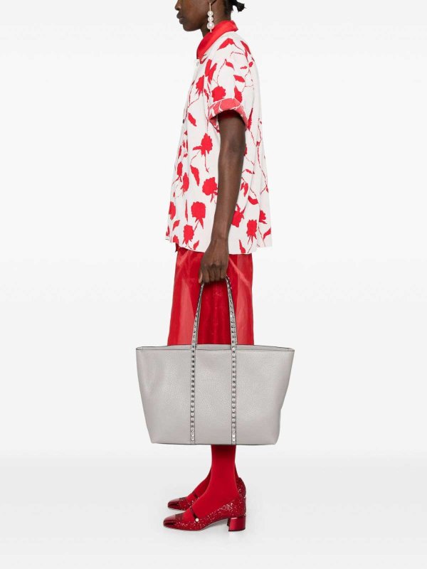 The Best Shops VALENTINO GARAVANI: クロスボディバッグ - クロスボディバッグ - グレー