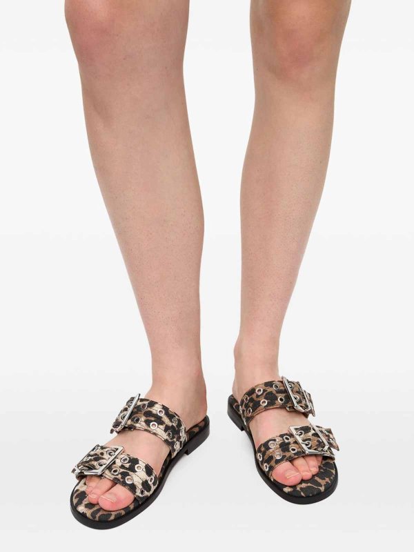 The Best Shops GANNI: sandals - Buckle Sandals