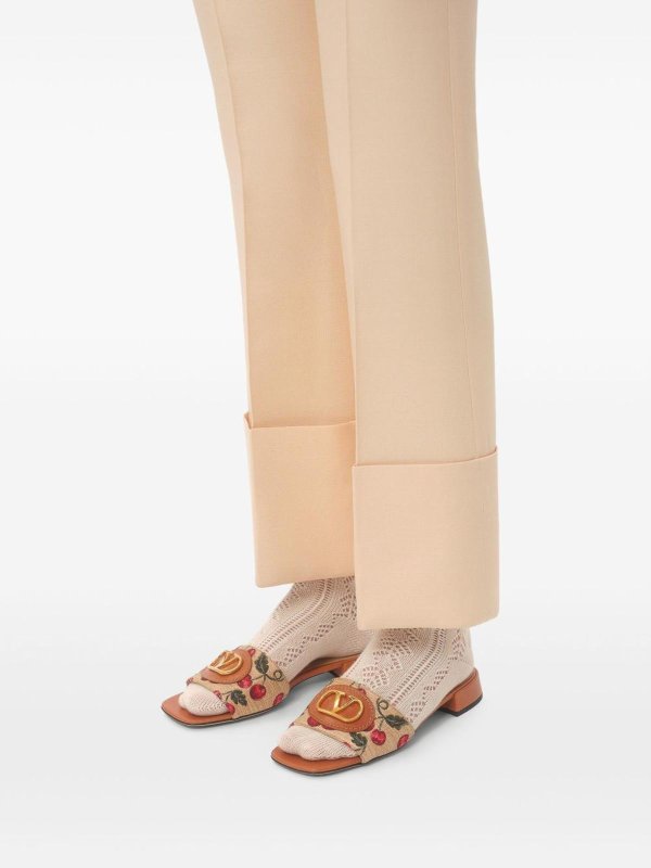 VALENTINO GARAVANI: サンダル online - サンダル - ベージュ