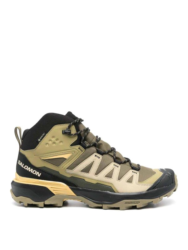 SALOMON: Chaussures de sport - Baskets - Vert