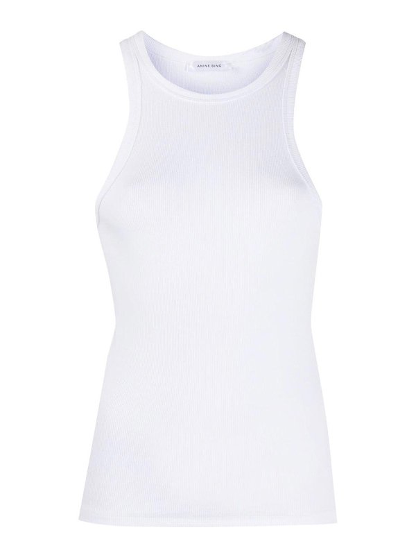 ANINE BING: トップス＆タンクトップ - トップ/タンクトップ - 白