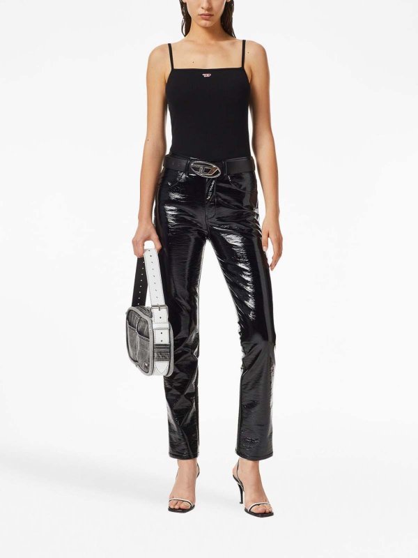 The Best Shops DIESEL: Tops y camisetas sin mangas - Top - Negro