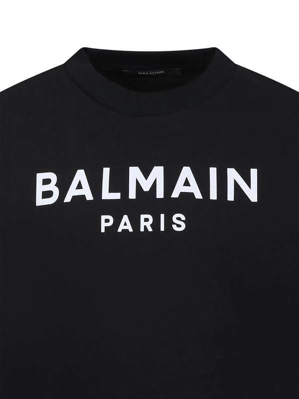 Balmain: Sweatshirts & Pulls online - Sweat-Shirts - Noir