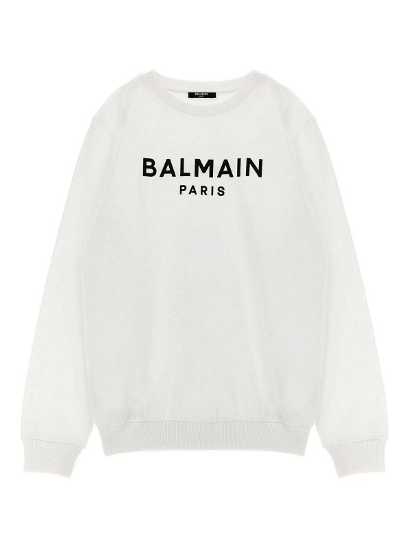 Balmain: Sweatshirts & Pulls - Sweat-Shirts - Noir
