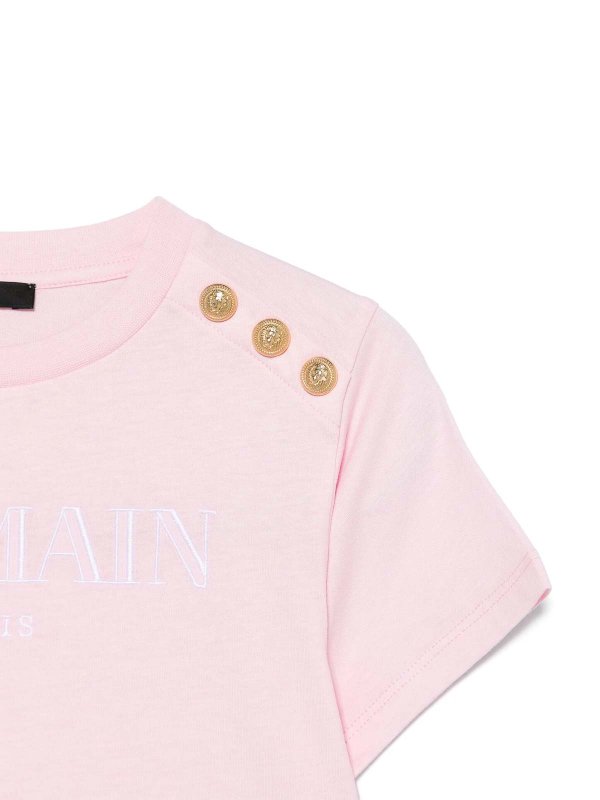 The Best Shops Balmain: Tシャツ - Tシャツ - ピンク