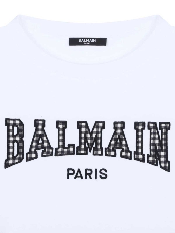 Tシャツ - 黒 shop online: Balmain