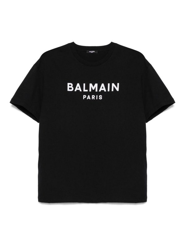 Balmain: Tシャツ - Tシャツ - 黒