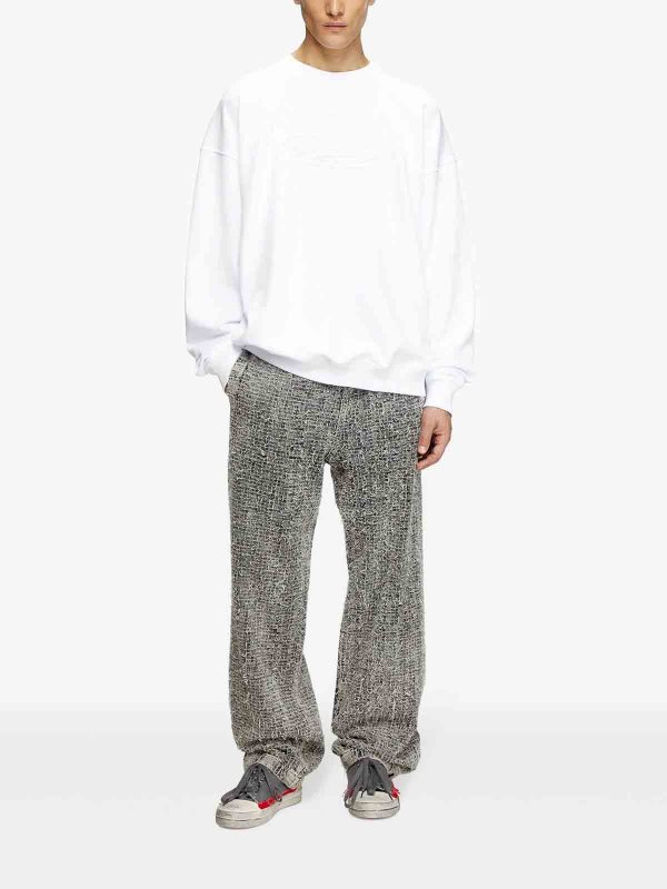 DIESEL: スウェット＆セーター online - スウェットシャツ/セーター - 白