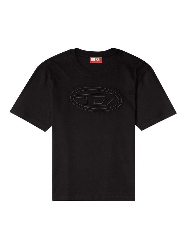 DIESEL: T-shirts - T-Shirt - Noir
