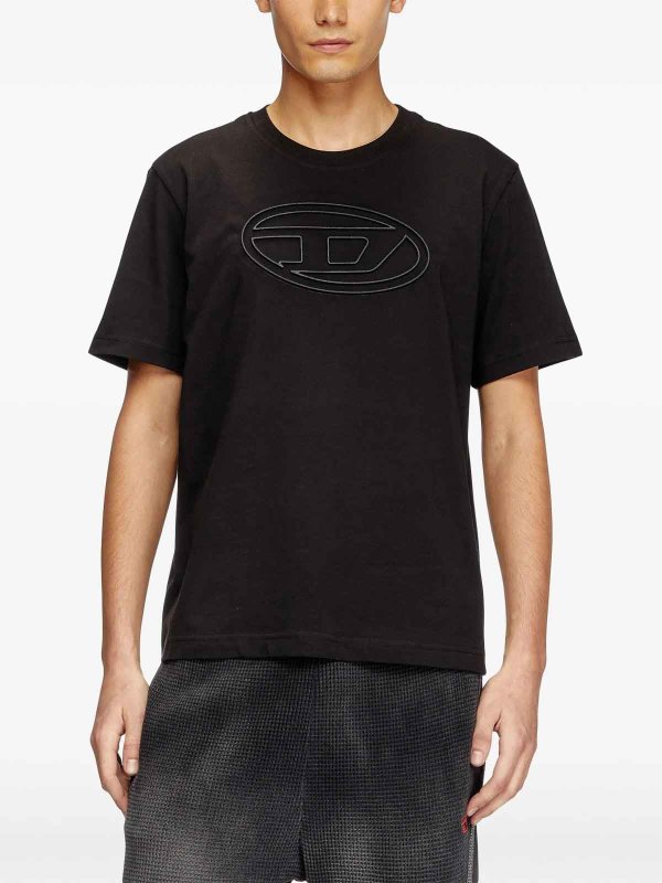 T-Shirt - Noir shop online: DIESEL