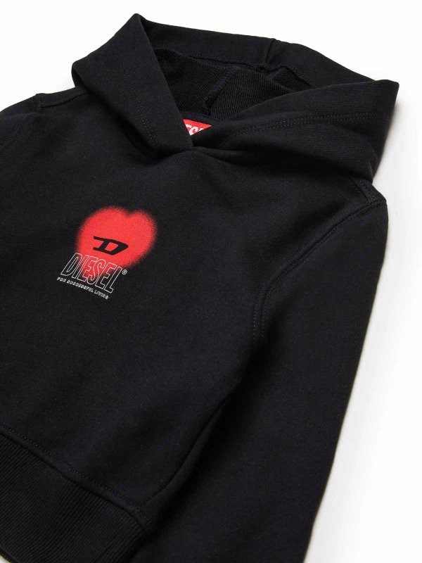 Sweatshirt - Schwarz shop online: DIESEL