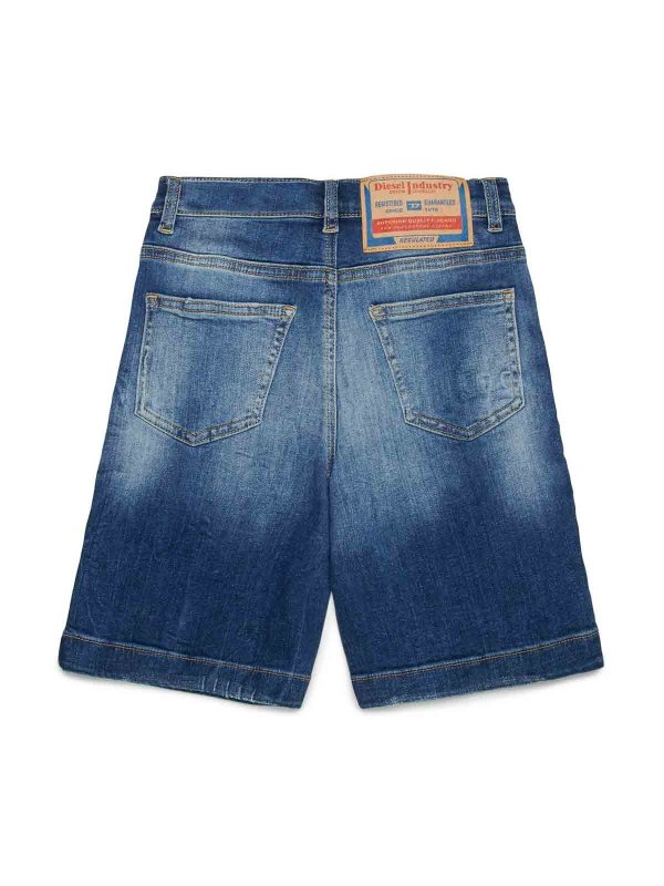 ショートパンツ - ミディアムウォッシュ shop online: DIESEL