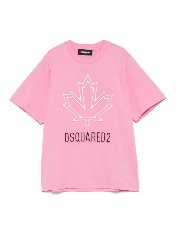 DSQUARED2: Tシャツ - Tシャツ - ピンク