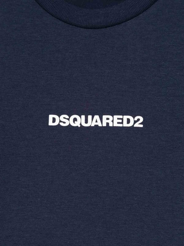 DSQUARED2: T-shirts online - T-Shirt - Blau
