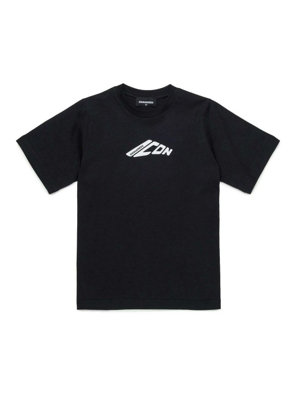 DSQUARED2: T-shirts - T-Shirt - Schwarz