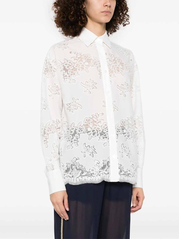 シャツ - クリーム shop online: ERMANNO FIRENZE