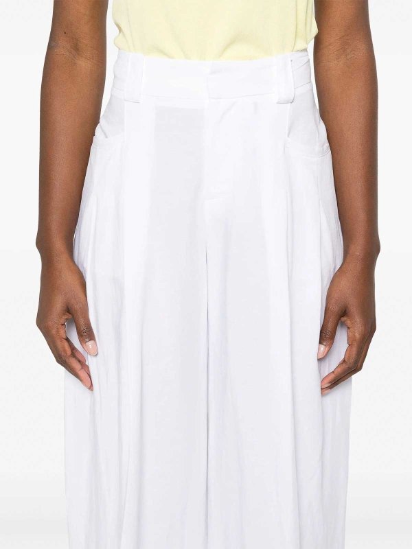 ERMANNO FIRENZE: カジュアルトラウザー online - カジュアルパンツ - 白