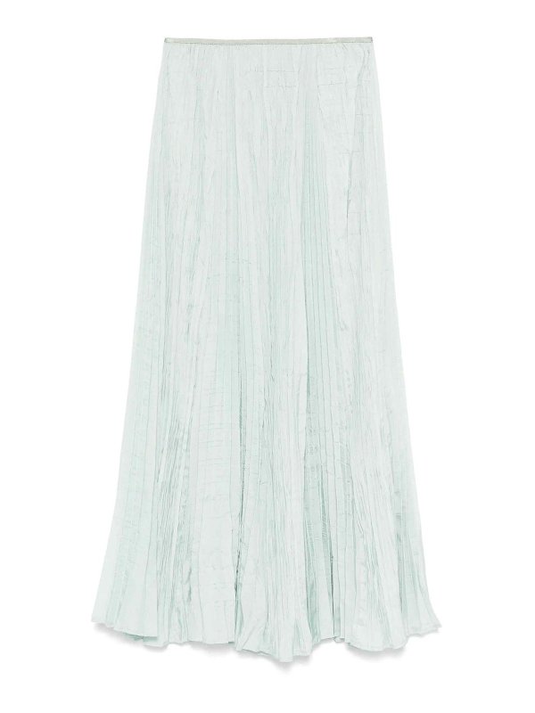 FORTE FORTE: Knielange und Midi Röcke - Midirock - Hellblau