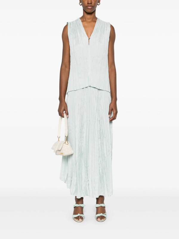 FORTE FORTE: Knielange und Midi Röcke online - Midirock - Hellblau