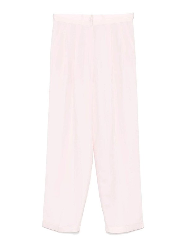 FORTE FORTE: Casual Hosen - Casual Hose - Weiß