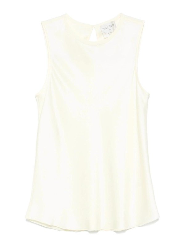 FORTE FORTE: トップス＆タンクトップ - トップ/タンクトップ - クリーム