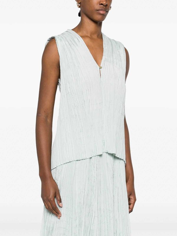 トップ/タンクトップ - ライトブルー shop online: FORTE FORTE