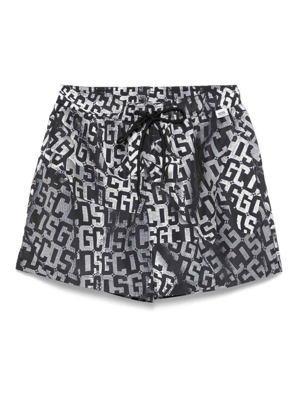 GCDS: 水着 - スイムショーツ/スイムトランクス - 黒