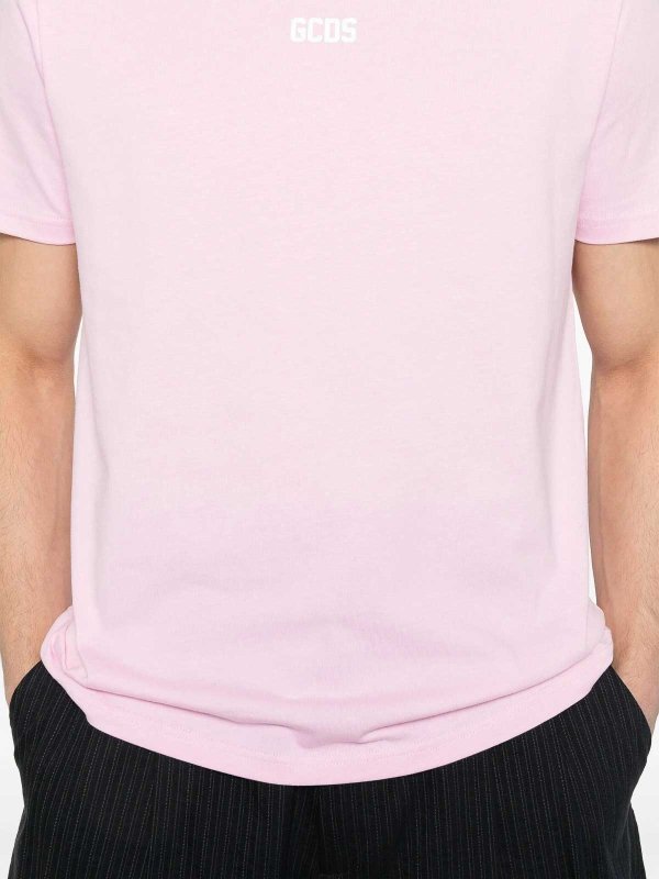 GCDS: Tシャツ online - Tシャツ - ピンク