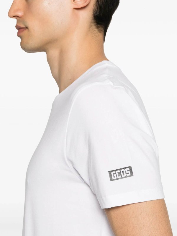 The Best Shops GCDS: T-shirts - T-Shirt - Beige